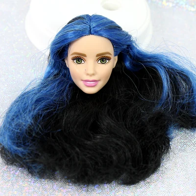 Кукла голова игрушка для женщин герои кукла голова DIY куклы части игрушки Дети Рождественский подарок белый коричневый оригинальное качество куклы головы игрушка девочка подарок