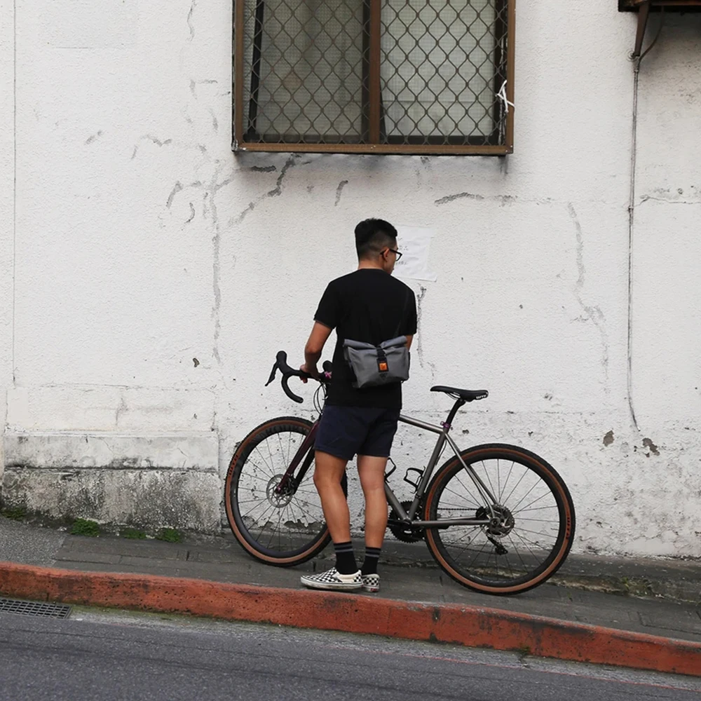 WOHO-BIKEPACKING 다기능 가방, 핸들 바 가방, MTB 도로 자전거, 자갈 자전거 가방, 전체 방수 자전거 가방