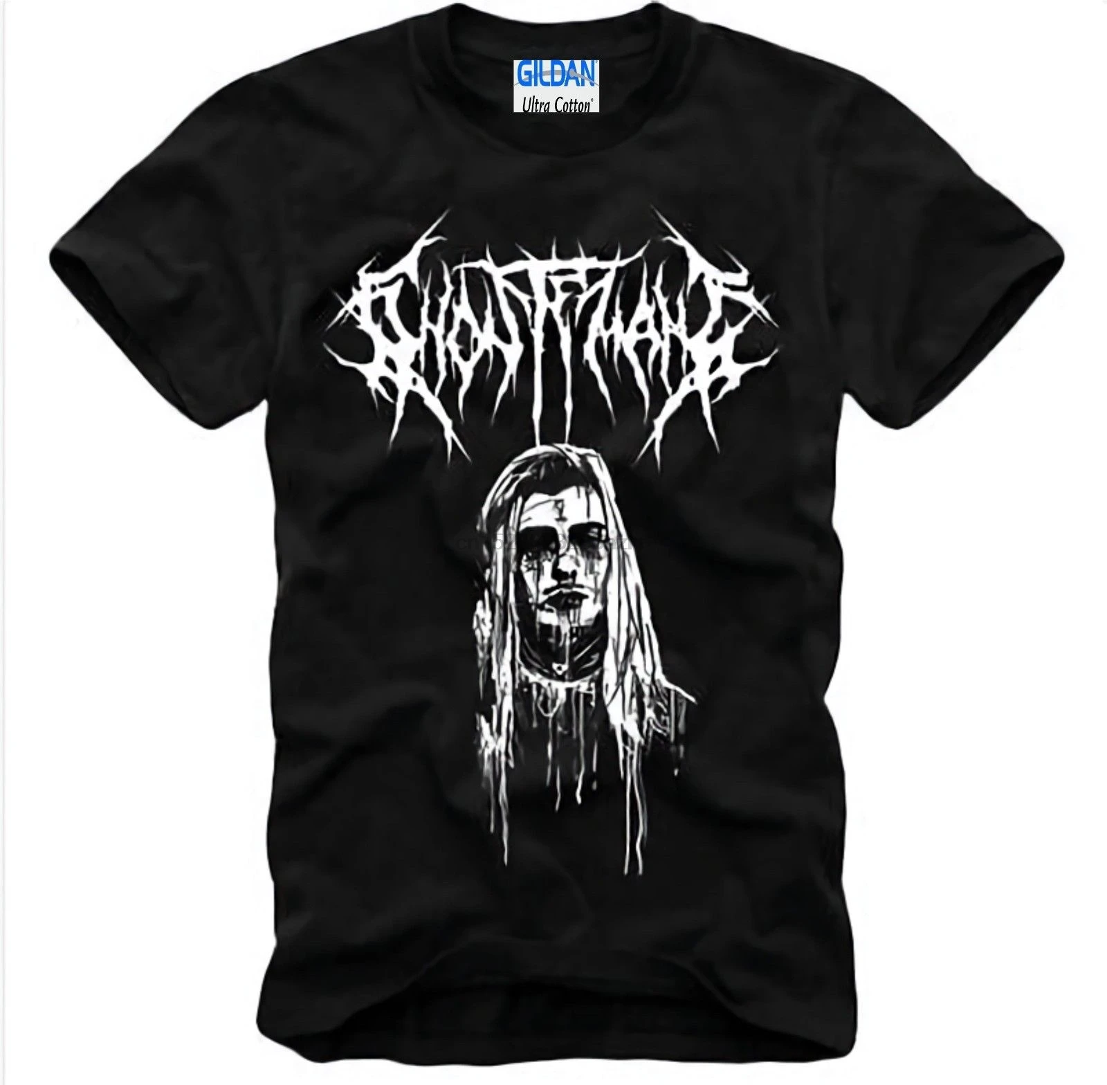 

NEW GHOSTEMANE T SHIRT LIL PUMP UZI XAN YACHTY POUYA PEEP GBC 3580 Free Shipping Summer Fashion