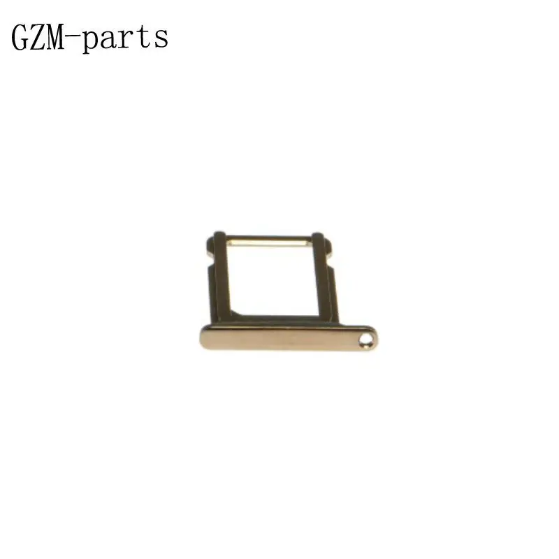GZM-parts, 50 шт./лот, одиночный держатель лотка с двумя sim-картами, слот для iPhone XS Max XS, гнездо лотка для sim-карт