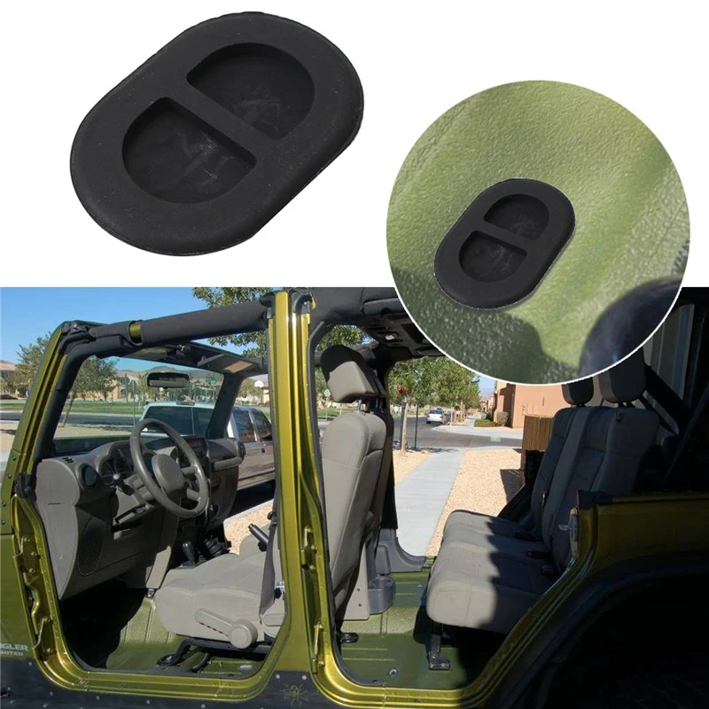 Для Jeep Wrangler JL напольная кастрюля заглушка для тела маленькая резиновая вилка- внешние аксессуары 4 шт