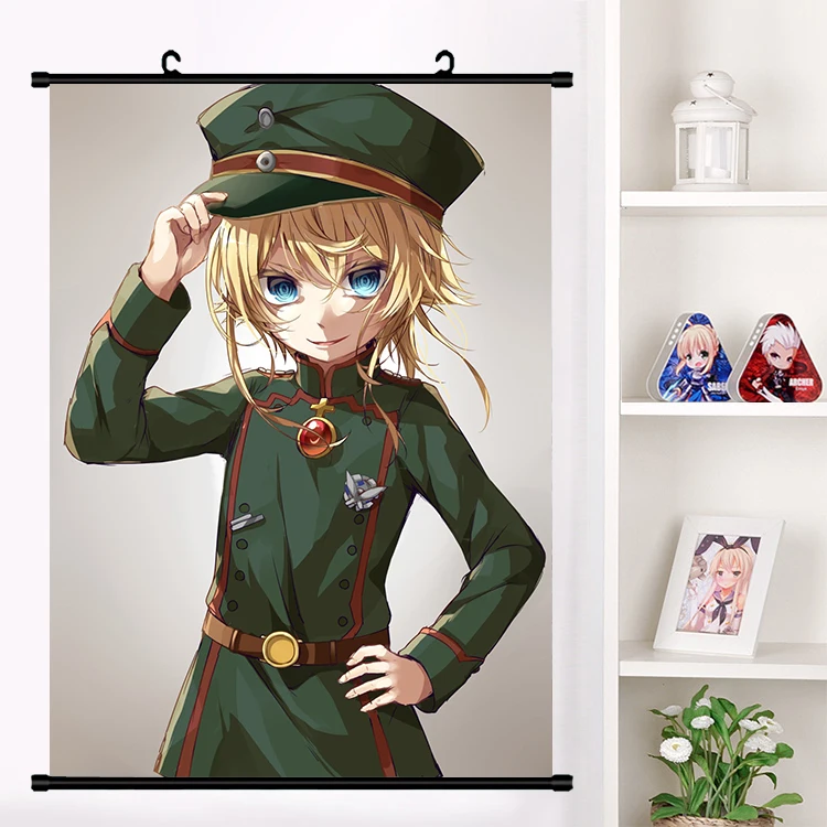 Аниме Youjo Senki Saga of Tanya the Evil Tanya Degurechaff настенный плакат с прокручивающейся стенкой коллекция домашнего декора искусство