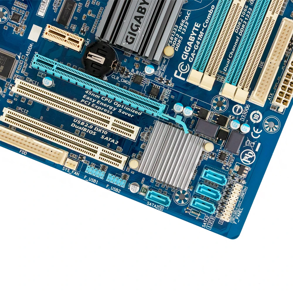 Gigabyte Ga G41m Combo Desktop Motherboard G41m Combo G41 Socket Lga 775 For Core 2 Ddr3 4g Sata2 Atx Original Used Mainboard March 21