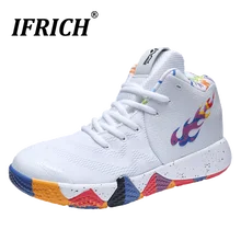 Новое поступление, мужские высокие кроссовки, Женская Нескользящая Баскетбольная обувь, мужская удобная обувь для баскетбола, сетчатая спортивная обувь унисекс