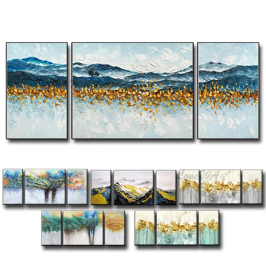 Ручная роспись современная абстрактная картина маслом на холсте абстрактное