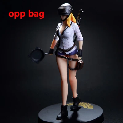 Playerunknown's BattleGrounds PUBG для мужчин и женщин игра битва ройяль фигурка коллекция игрушек для подарка - Цвет: Women opp bag