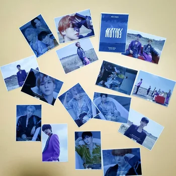 

16Pcs/Set MONSTA X Album Photo Card PVC Cards Self Made LOMO Card Photocard