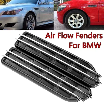 

2-piece automobile airflow grille fende Decorative Air Flow Fender For BMW Stick-On Installation to All BMW Fenders