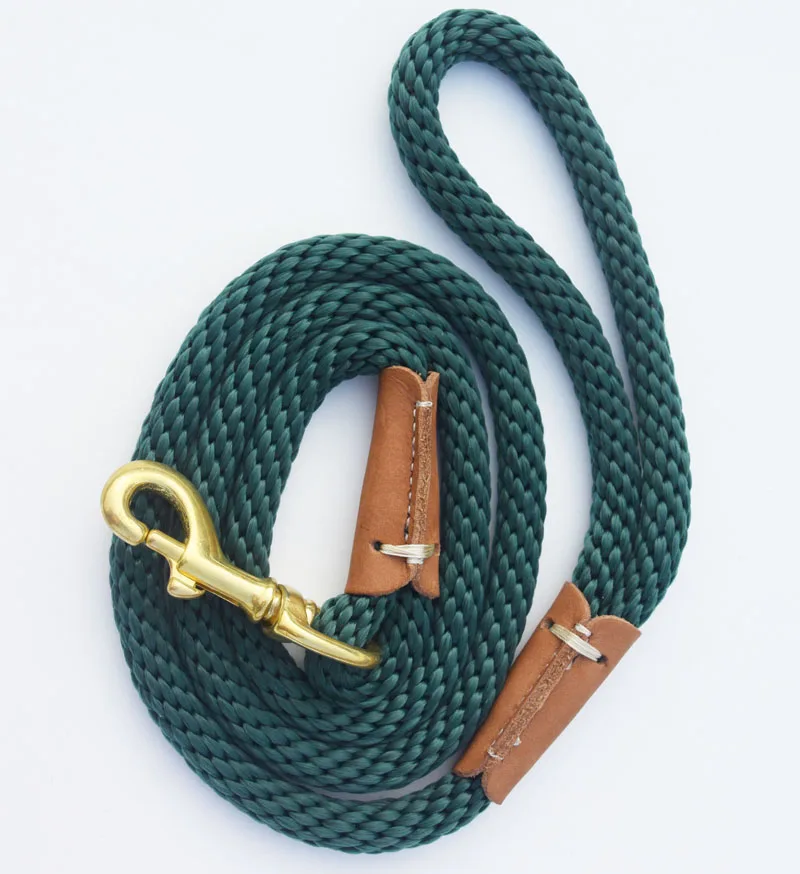 Braided Dog Snap Leash Rope Pet Leash Dog Traction Rope Leashes Dog Walking Training Lead Medium Large Dogs