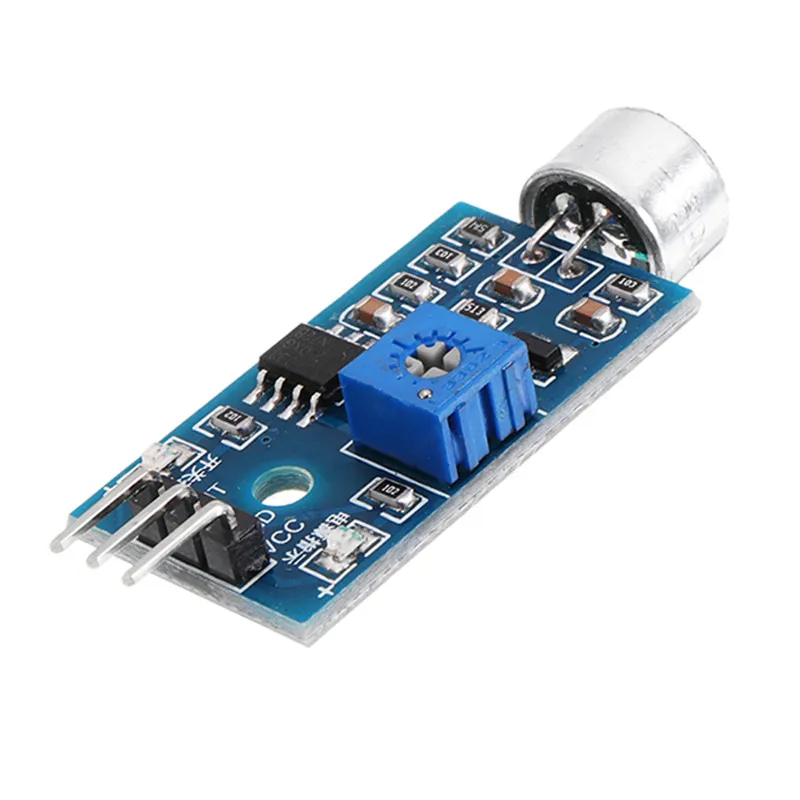 Микрофонный модуль LEORY DIY звуковой датчик голосовой обнаружения