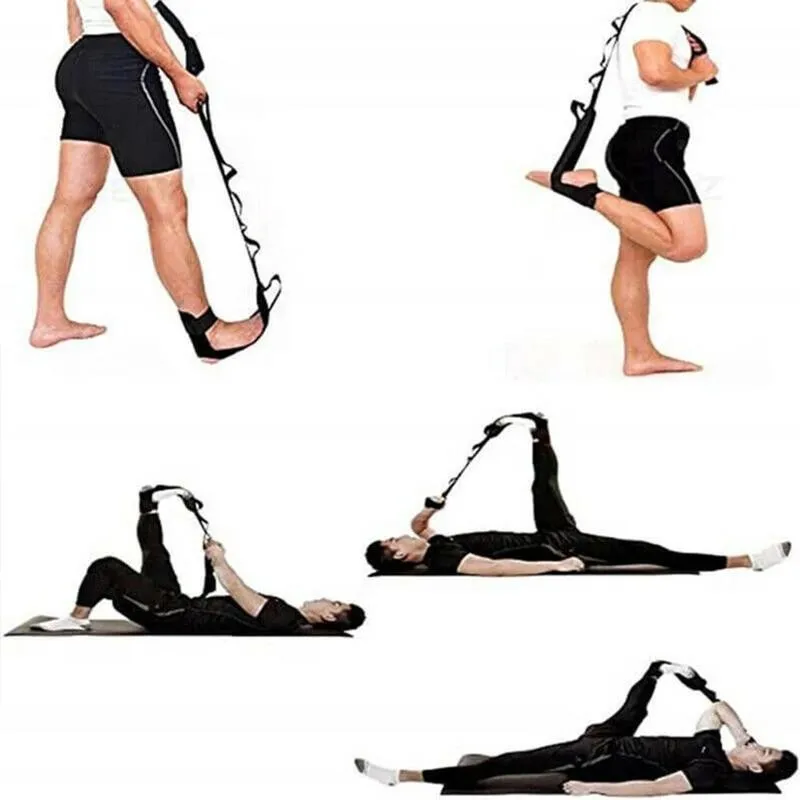 155CM Yoga Stretching Strap,Ligaments of Leg Stretching Belt,Plantar  Stretch Band, Joint Correct Belt, aekwondo Gymnastics Exercises Strap
