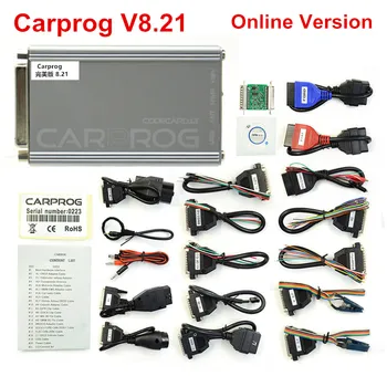 

Carprog V10.0.5 V8.21 Car Prog ECU Chip Tunning Car Repair Tool Carprog Programmer with All 21 Adapters Car Diagnostic Tool