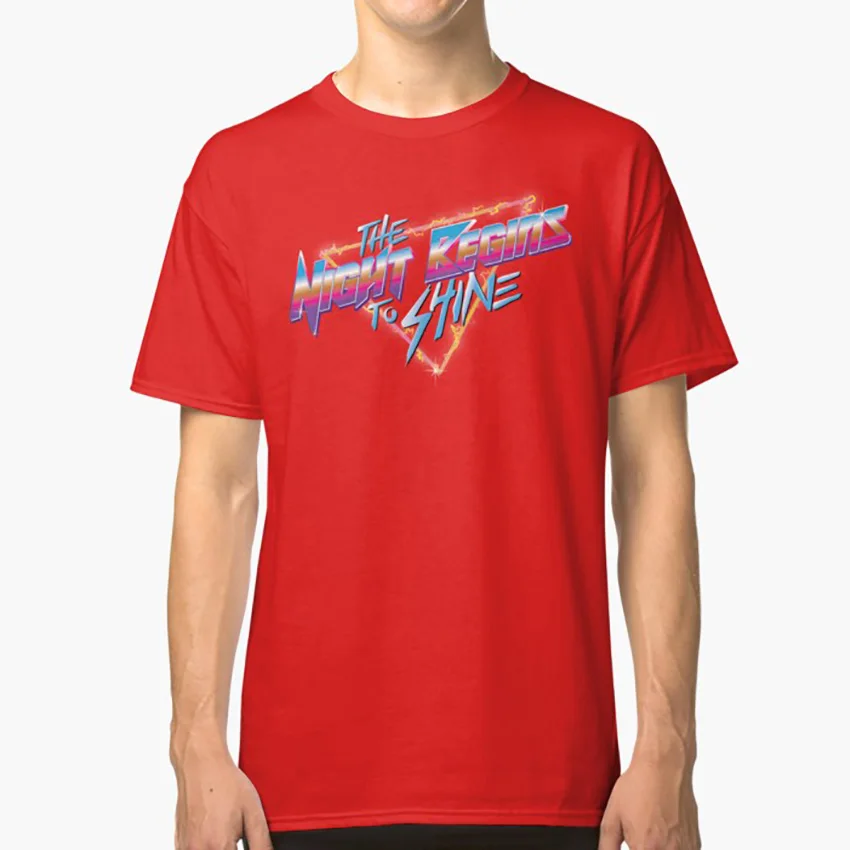 Красный Ночь начинает светить футболка Подростки Титаны go teen nik teen nick starfire cyborg raven - Цвет: Красный