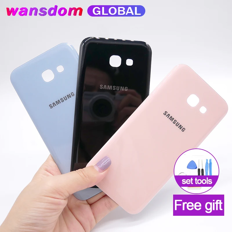 CLEARANCE Back Glass For SAMSUNG Galaxy A3/A5/A7 2017 A320 A520 A720 Battery Cover Rear Door Housing Case Replacement | Мобильные