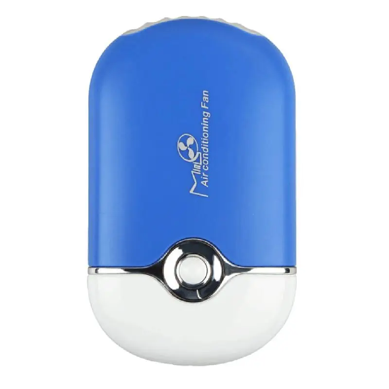 Blue USB мини милый портативный легко носить с собой и разместить ручной стол Кондиционер увлажнение кулер вентилятор охлаждения и Прямая поставка - Цвет: Blue