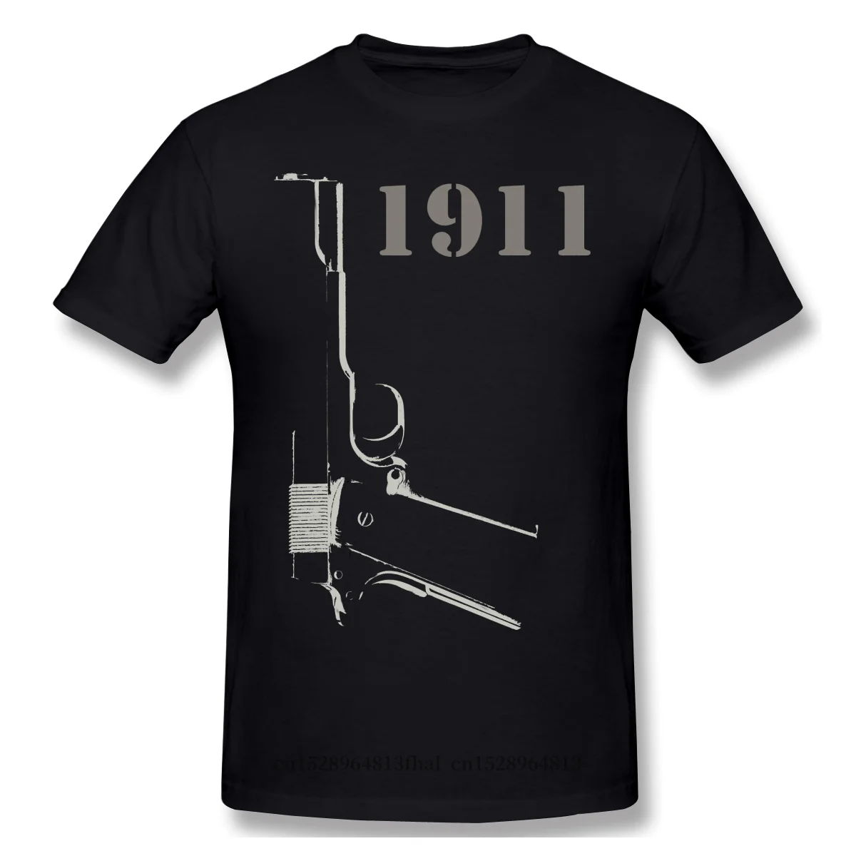 Модель 1911 футболка мужские подарки на день рождения Забавные футболки с круглым