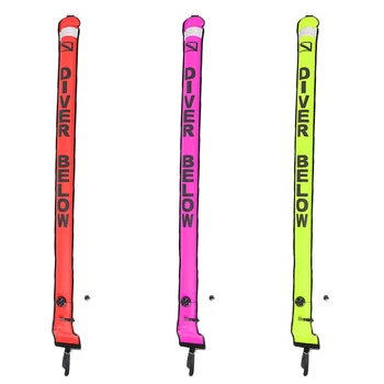 

6ft Surface Marker Buoy (SMB) Signal Float Tube for Scuba Diving or Snorkeling