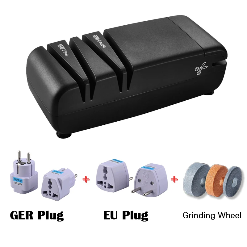 Black GER EU Plug