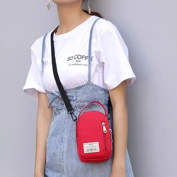 

Unisex Mini Handbags Fashion Nylon Women Men Shoulder Bag High Quality Messenger Bag Girls Crossbody Bags Mobile Phone Pack#H5