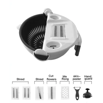 

9 In 1 Multifunctional Vegetable Slicer Manual Food Processors Grater Kitchen Tools Vegetable Cutter