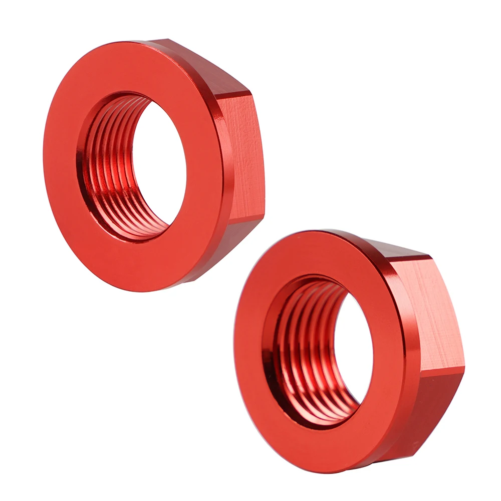 For Honda CRF 250R 450R 250RX 450RX 250X 450X 450L CRF50R  Front M16 Rear M22 Wheel Axle Nut Screw Motorcycle Accessories