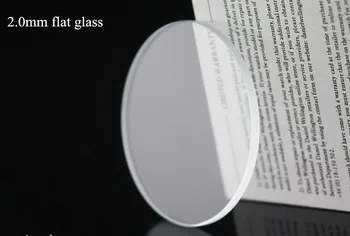 

2.0mm Thick Watch Crystal Flat Round Standard Mineral Glass Crystal 20~40mm Size