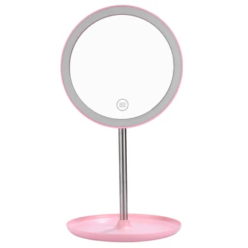 

LED Makeup Mirror Cosmetics lighted Make up Mirrors USB LED Smart Makeup Mirror