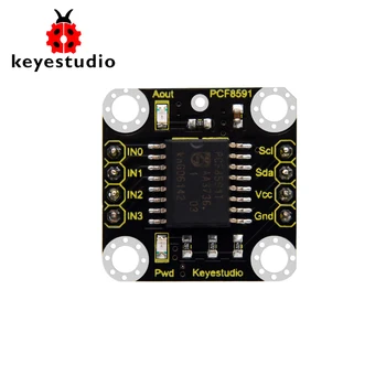 

Keyestudio PCF8591 A/D Adapter Module for Raspberry Pi 4B Projects