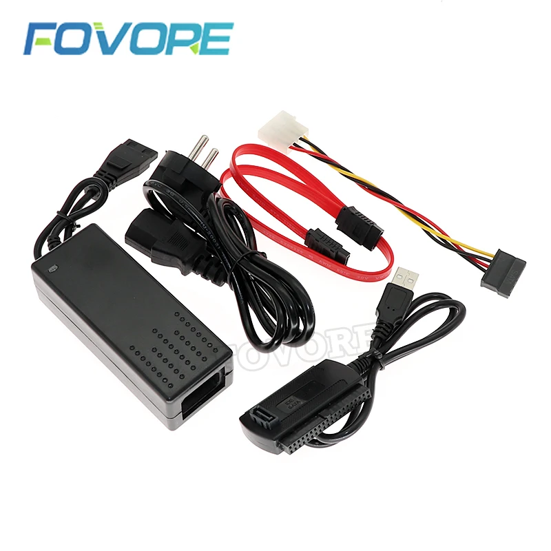 Переходник SATA PATA IDE на USB 2 0 кабель переходник для жесткого диска HDD 5 &quot3 5&quot с