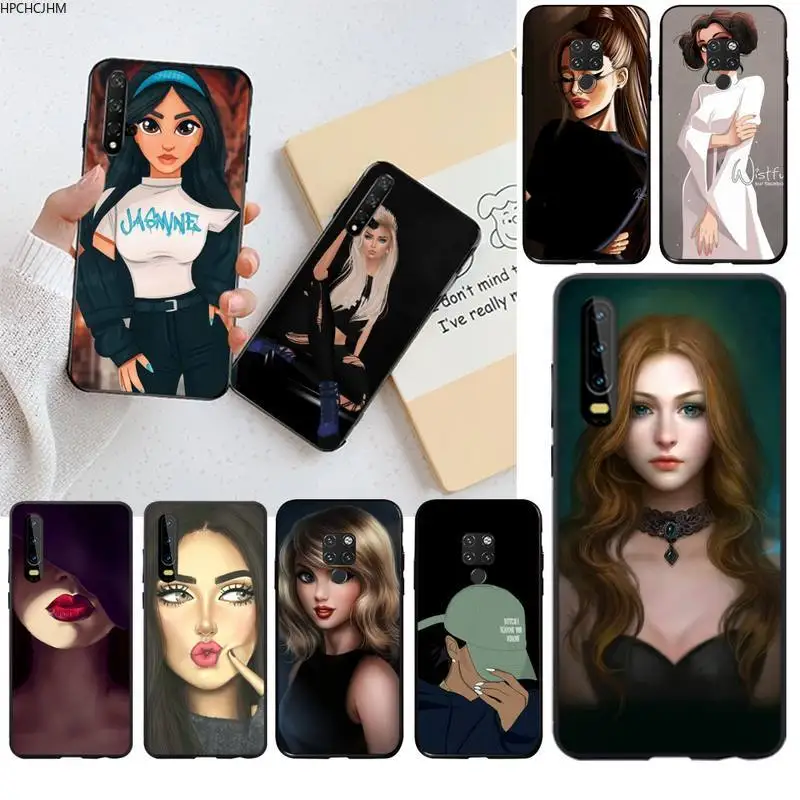 Мягкий силиконовый чехол HPCHCJHM из ТПУ для Huawei P40 P30 P20 lite Pro Mate 20 P Smart 2019 prime |