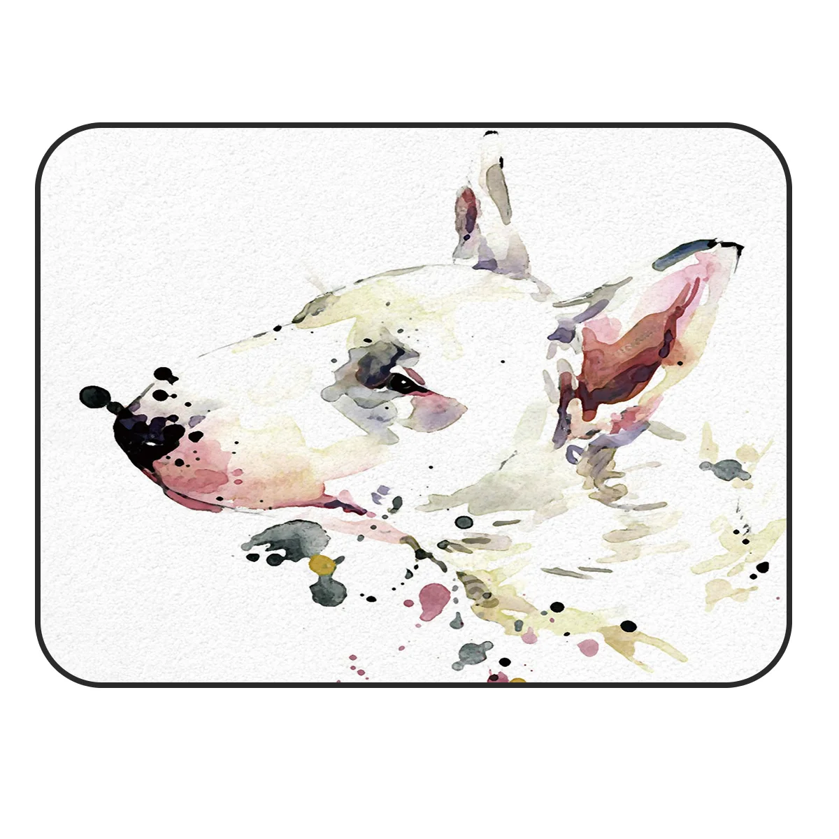 CHARMHOME Мягкий Коврик Противоскользящий коврик бультерьер коврик лапка для гостиной коврик для домашнего декора