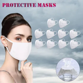

Safety facemasks For Germ Protect Windproof Breathable PM2.5 face maskswashable and reusable cloth маски для лица с принтами