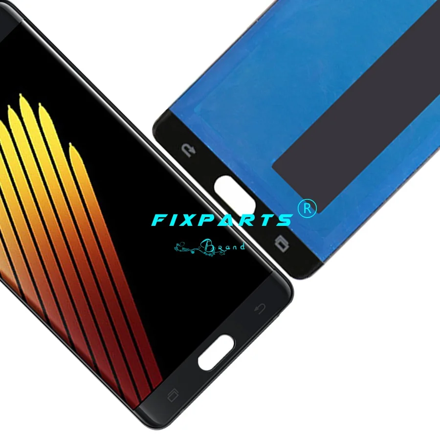 Для 5," samsung Galaxy NOTE 7 N930 N930F ЖК-дисплей кодирующий преобразователь сенсорного экрана в сборе Note5 Замена для samsung NOTE7 lcd