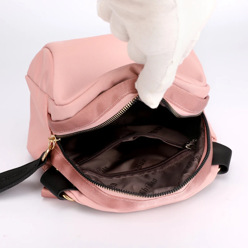 Shell Small Shoulder Bag for Women New Nylon Wide Strap Crossbody Bag Quality Soft Waterproof Cross Body Purses