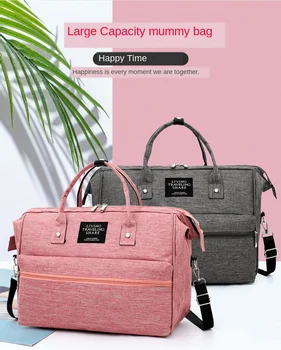 

Multifunctional Waterproof Mummy Bag Shoulder Crossbody Portable Mother Out Baby diaper bag Bag