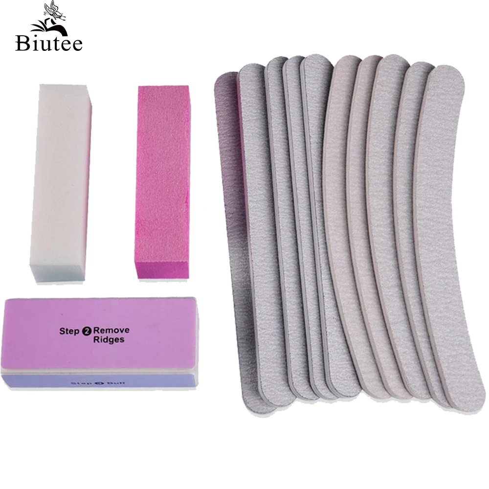 

13PCS/set Sanding Files Buffer Block Nail Art Salon Manicure Pedicure Tools Pro Nail Tools