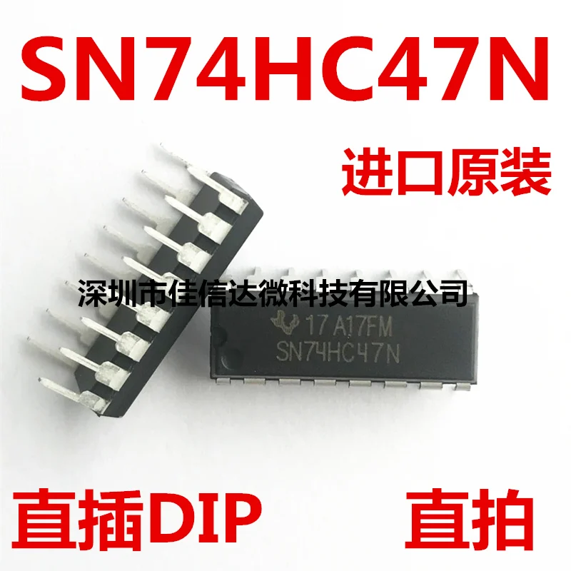 

10pcs/lot SN74HC47N SN74HC47 DIP14 74HC47