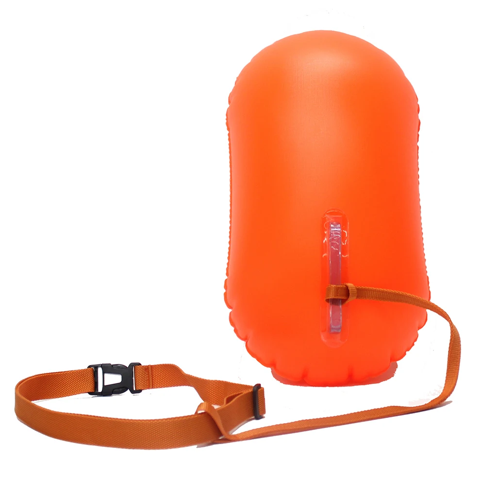 

Swimming Buoy Safety Flotation Devices Floating Air Bag for Open Water Swimmers Training Equipment