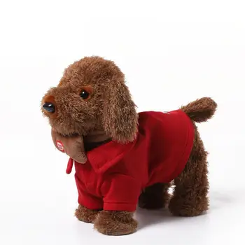 

Kuulee Cute Electric Plush Dog with Music Function Kids Recognition Educational Toy Walking Teddy Poodle 2019