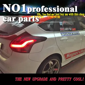 

Car Tail Light 2012-2014 For Ford Focus 2 Hatch-back Taillights LED Tail Lamp Rear Lamp DRL Brake Park Signal led Back light