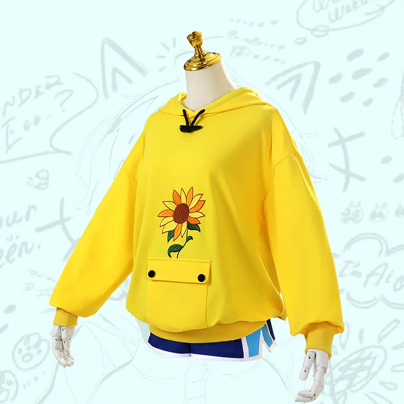 Cosplay Ai Ohto Hoodie Anime Wonder Egg Priority Costume For Girl