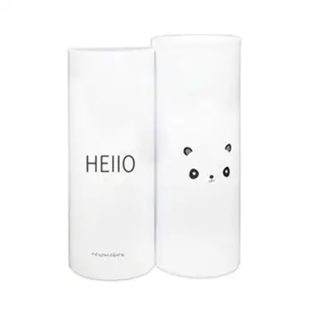 

1PC Kawaii Pencil Cases Multi-function Cylindrical Pen Supply Calculator School Box With Cute For Girl Stationery Mirror Ca M3E0