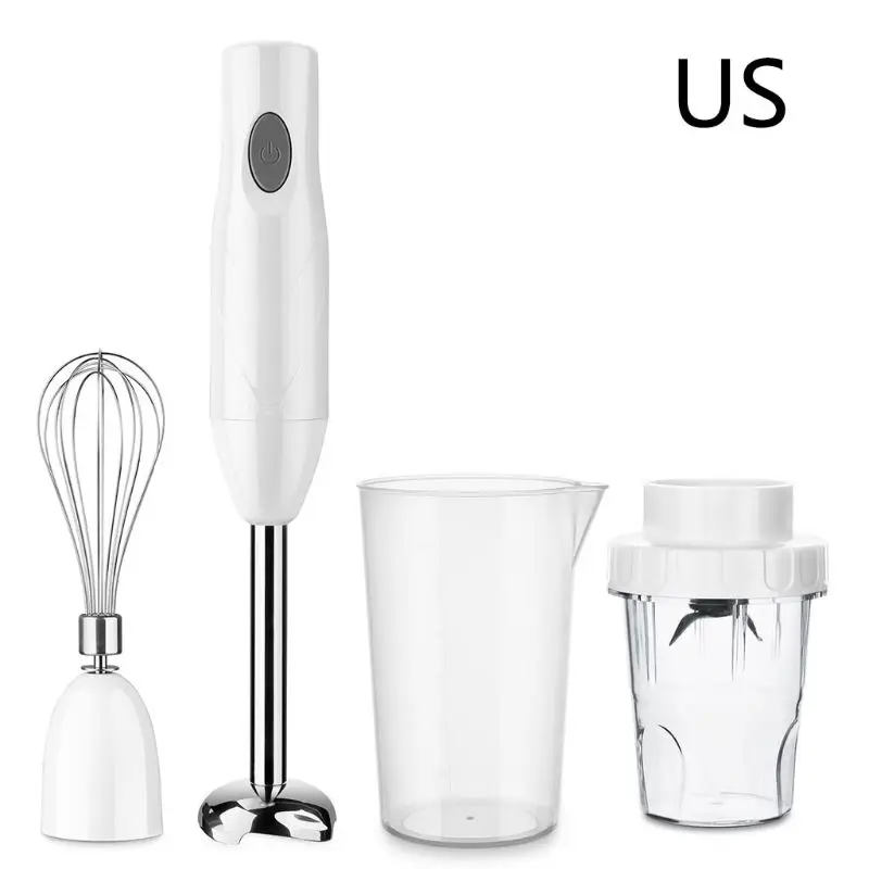 

Electric Handheld Blender Set 4-in-1 Hand Mixer Multifunctional Whisk Chopper