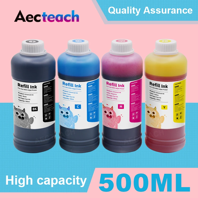 Aecteach Prtinter контейнер с чернилами для 800 мл комплекты заправки чернил Canon PG 445 CL 446 440