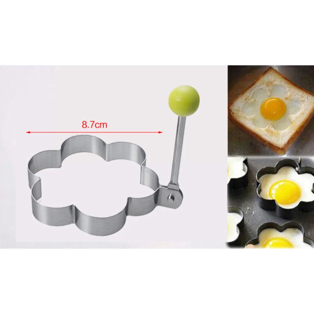 1 шт. нержавеющая сталь Форма для омлета завтрака производитель кухонные принадлежности гаджет жареное яйцо устройство формы
