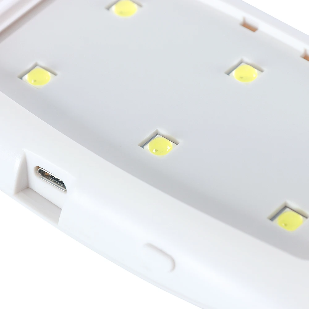 STZ 9W микро УФ светодиодный Сушилка для ногтей с USB зарядкой портативный 6 s лампа
