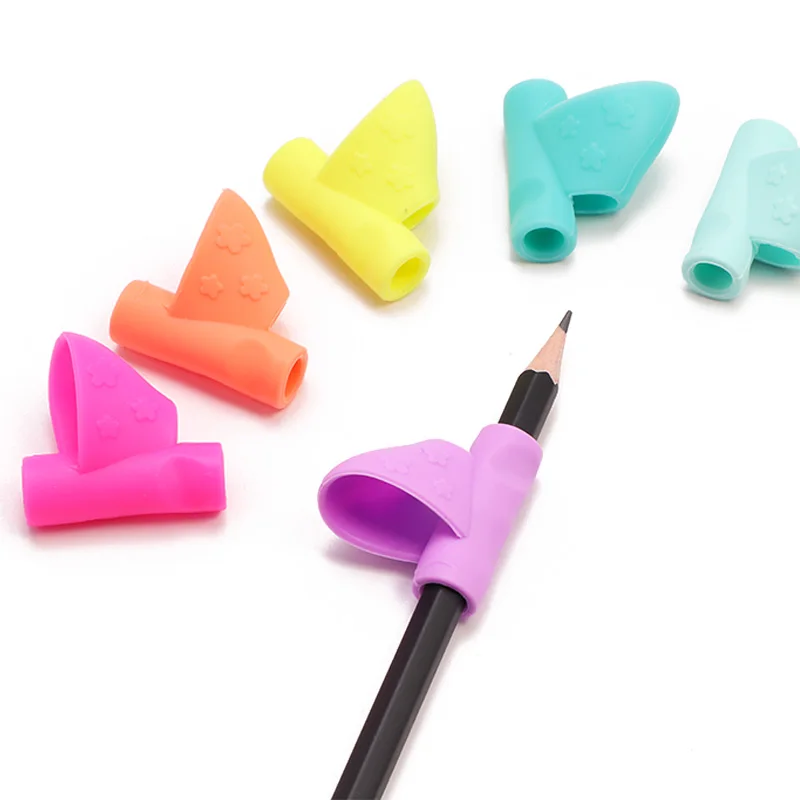 

3pc Toys For Children Learning Partner Students Stationery Pencil Holding Device Correcting Pen Holder Postures Grip
