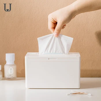 

JJ Creative Multifunctional Lifting Tissue Box Living Room Dining Room Household Drawer Tray Coffee Table Paper Box Smart Home