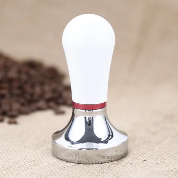 

New Coffee Tampers Practical Coffee Maker Pressure Powder Hammer Aluminum Pressure Bar Coffee Tamper 57mm Coffee Gadget