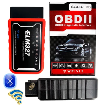 лаунч автосканер for launch Bluetooth ELM327 obd 2сканер WiFi V1.5 обд сканер для авто сканер для диаг ностика авто версия OBDII для Крутящий момент Автомобильны... лаунч автосканер for launch Bluetooth ELM327 obd 2сканер WiFi V1.5 обд сканер для авто сканер для диаг ностика авто версия OBDII для Крутящий момент Автомобильны...